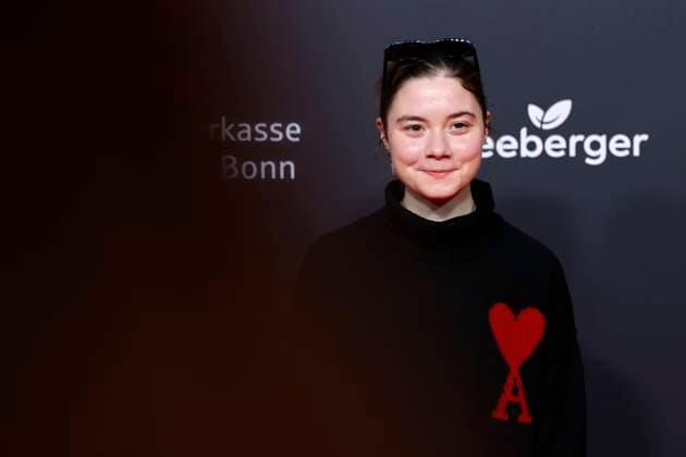 Actress Hannah Schiller at the premiere of the Cologne crime scene Tatort Die Schöpfung as part of the Film Festival Cologne 2025 at the Filmpalast Köln, 12 10 2025 NRW Germany Copyright: xChristophxHardtx