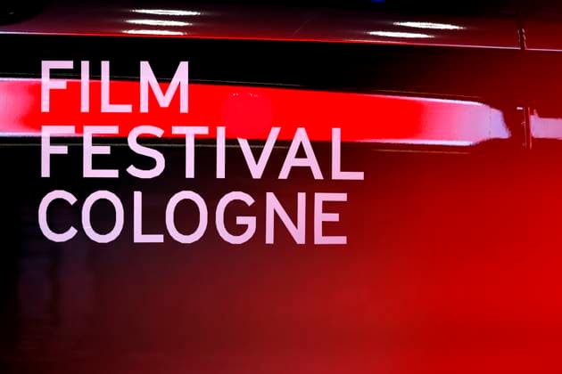 The logo of the Film Festival Cologne 2025 at the premiere of the Cologne crime scene Tatort Die Schöpfung as part of the Film Festival Cologne 2025 at the Filmpalast Theme image, symbolic image Cologne, 12 10 2025 NRW Germany Copyright: xChristophxHardtx