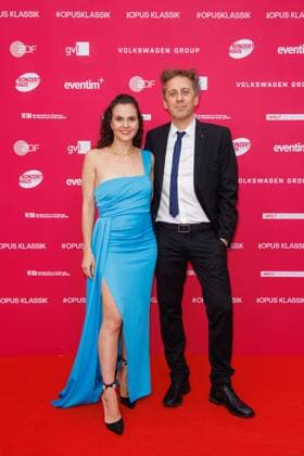Award Deutscher Filmpreis 2024 Danae Doerken and Pascal Schumacher at Opus Klassik 2025 at the Konzerthaus am Gendarmenmarkt on 12 10 2025 in Berlin Copyright: xEventpressxKochanx