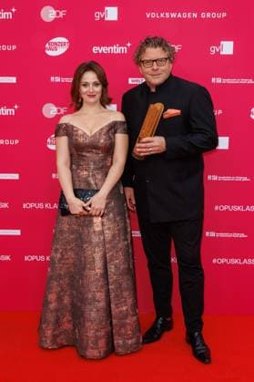 German Film Award 2024 Sophie Gordeladze and Marcus Bosch at Opus Klassik 2025 at the Konzerthaus am Gendarmenmarkt on 12 10 2025 in Berlin Copyright: xEventpressxKochanx