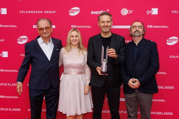 Award German Film Prize 2024 Johannes Klumpp and Heidelberger Symphoniker at Opus Klassik 2025 at the Konzerthaus am Gendarmenmarkt on 12 10 2025 in Berlin Copyright: xEventpressxKochanx