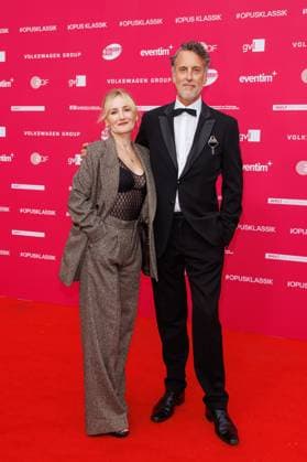 German Film Award 2024 Katharine Mehrling and Philip Krippendorff at Opus Klassik 2025 at the Konzerthaus am Gendarmenmarkt on 12 10 2025 in Berlin Copyright: xEventpressxKochanx