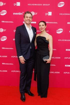 German Film Award 2024 Benjamin Bernheim and Sandra Hamaoui at Opus Klassik 2025 at the Konzerthaus am Gendarmenmarkt on 12 10 2025 in Berlin Copyright: xEventpressxKochanx