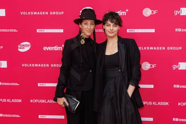 German Film Award 2024 Esther Perbandt and Emily D Angelo at Opus Klassik 2025 at the Konzerthaus am Gendarmenmarkt on 12 10 2025 in Berlin Copyright: xEventpressxKochanx