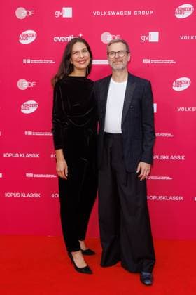 German Film Award 2024 Theresa Kronthaler and Matthias Matschke at Opus Klassik 2025 at the Konzerthaus am Gendarmenmarkt on 12 10 2025 in Berlin Copyright: xEventpressxKochanx