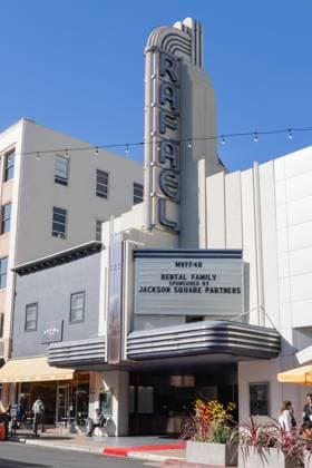 48th Mill Valley Film Festival - Closing night screening of RENTAL FAMILY The closing night feature film Rental Family at the 48th Mill Valley Film Festival at the Smith Rafael Film Center on October 12, 2025 in San Rafael, California. Mill Valley Outdoor Art Club California USA Copyright: xPicturexHappy imageSPACEx