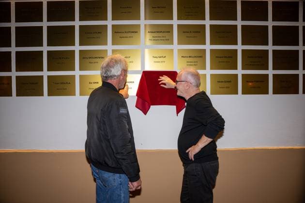 Lumiere Festival 2025, Plaque Sean Penn, thierry Fremaux 449618 2025 10 12 Rhone Lyon France  Copyright: xMaksxHimx xStarfacex STAR_449618_022