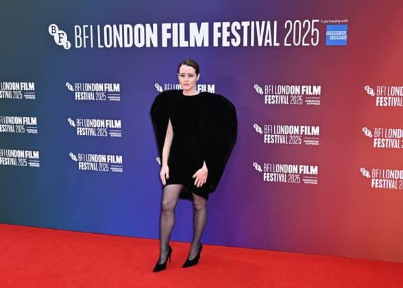Claire Foy attends H Is for Hawk Premiere during the BFI London Film Festival, at the Southbank Centre, Royal Festival Hall in London, England. UK. Sunday 12th October 2025 Copyright: xJamesxWarrenx adz5d646