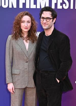 Eden Epstein and Arty Froushan attends H Is for Hawk Premiere during the BFI London Film Festival, at the Southbank Centre, Royal Festival Hall in London, England. UK. Sunday 12th October 2025 Copyright: xJamesxWarrenx adz5d677