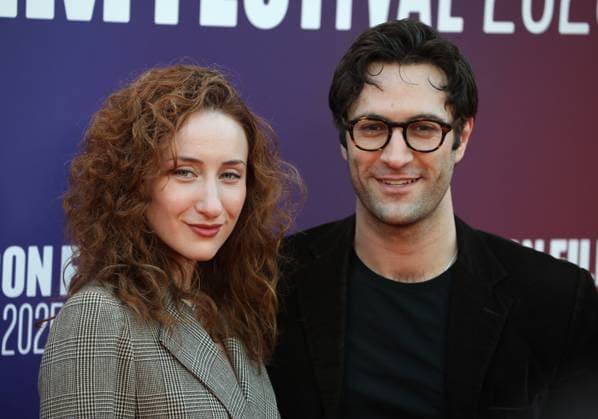 UK premiere of H is for Hawk Arty Froushan and guest at the UK premiere of H is for Hawk at the 69th BFI London Film Festival at The Royal Festival Hall. London Royal Festival Hall UK Copyright: xFredxDuvalx