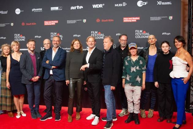 Photocall Of Tatort: Die Schoepfung During Cologne International Film Festival Dagmar Operskalski, Mareile Blendl, Roland Riebeling, Hannah Schiller, Katja Buerkle, Bettina Engelhard, Torsten C. Fischer, Wolfgang Stauch, Jan Kruse, Goerz Bolten, Katrin Vernau, Hein Mulders, and Bernd Fuelle pose for a picture during the photo call of Tatort-Die Schoepfung at Film Palast during the Cologne Film Festival 2025 in Cologne, Germany, on October 12, 2025. cologne Germany Copyright: xYingxTangx originalFilename: tang-notitle251012_np8Gn.jpg