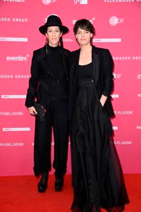 Esther Perbandt and Emily D™Angelo at the Opus Klassik 2025 award ceremony at the Konzerthaus am Gendarmenmarkt Berlin, 12 10 2025 Foto:xN.xKubelkax xFuturexImagex opus_5047
