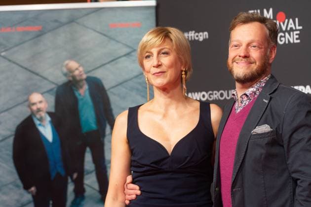 Photocall Of Tatort: Die Schoepfung During Cologne International Film Festival Roland Riebeling and Mareile Blendl pose for a picture during the photo call of Tatort-Die Schoepfung at Film Palast during the Cologne Film Festival 2025 in Cologne, Germany, on October 12, 2025. cologne Germany  Copyright: xYingxTangx originalFilename: tang-notitle251012_npiQC.jpg