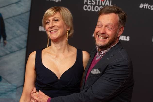 Photocall Of Tatort: Die Schoepfung During Cologne International Film Festival Roland Riebeling and Mareile Blendl pose for a picture during the photo call of Tatort-Die Schoepfung at Film Palast during the Cologne Film Festival 2025 in Cologne, Germany, on October 12, 2025. cologne Germany  Copyright: xYingxTangx originalFilename: tang-notitle251012_npNDD.jpg
