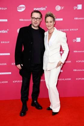 Jeanette Hain with son Jonas Hain at the Opus Klassik 2025 award ceremony at the Konzerthaus am Gendarmenmarkt Berlin, 12 10 2025 Foto:xN.xKubelkax xFuturexImagex opus_5093