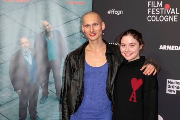 Marcel Jacqueline Gisdol and Hannah Schiller at the screening of the ARD TV film Tatort Die Schöpfung at the 35 Film Festival Cologne 2025 at the Filmpalast Cologne, 12 10 2025 Foto:xR.xSchmiegeltx xFuturexImagex tatort_5007