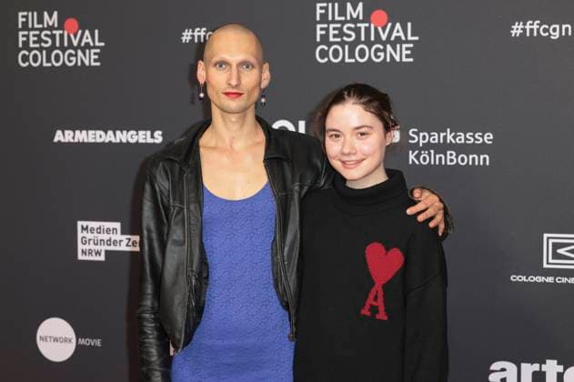Marcel Jacqueline Gisdol and Hannah Schiller at the screening of the ARD TV film Tatort Die Schöpfung at the 35 Film Festival Cologne 2025 at the Filmpalast Cologne, 12 10 2025 Foto:xR.xSchmiegeltx xFuturexImagex tatort_5008