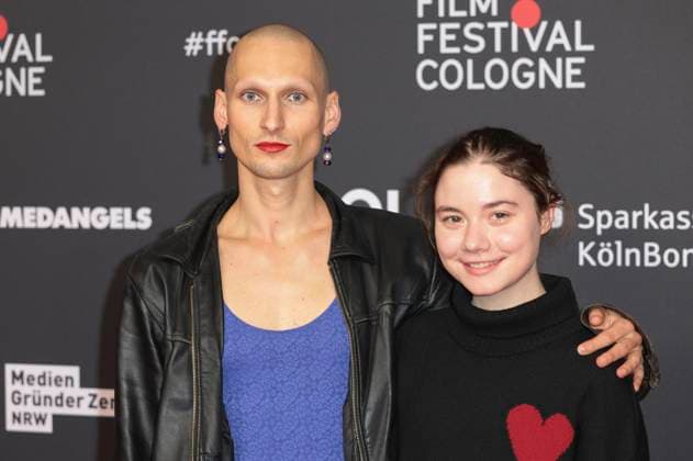 Marcel Jacqueline Gisdol and Hannah Schiller at the screening of the ARD TV film Tatort Die Schöpfung at the 35 Film Festival Cologne 2025 at the Filmpalast Cologne, 12 10 2025 Foto:xR.xSchmiegeltx xFuturexImagex tatort_5009