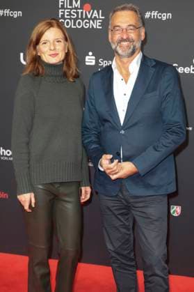 Katrin Vernau and Hein Mulders at the screening of the ARD TV film Tatort Die Schöpfung at the 35 Film Festival Cologne 2025 at the Filmpalast Cologne, 12 10 2025 Foto:xR.xSchmiegeltx xFuturexImagex tatort_5019