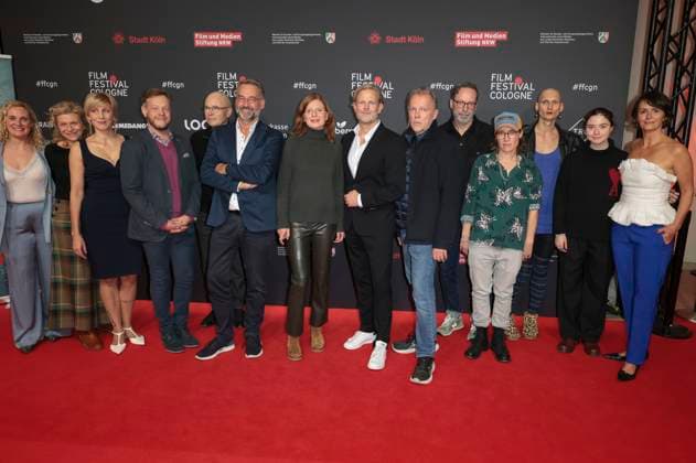 Guest, Dagmar Operskalski, Mareile Blendl, Roland Riebeling, Bernd Fülle, Hein Mulders, Katrin Vernau, Jan Kruse, Torsten C Fischer, Wolfgang Stauch, Katja Bürkle, Hannah Schiller and Bettina Engelhardt at the screening of the ARD TV film Tatort Die Schöpfung at the 35 Film Festival Cologne 2025 at the Filmpalast Köln, 12 10 2025 Foto:xR.xSchmiegeltx xFuturexImagex tatort_5053