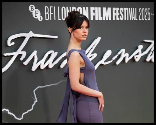 . 13 10 2025. London, United Kingdom. Mia Goth arriving at the Frankenstein premiere at the London Film Festival.  xStephenxLockx xi-Imagesx IIM-26294-0019