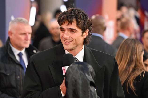 Celebrities attend the ˜Frankenstein™ headline gala screening during The 69th BFI London Film Festival at The Royal Festival Hall, London Featuring: Jacob Elordi Where: London, United Kingdom When: 13 Oct 2025 Credit: Cover Images EDITORIAL USE ONLY. NOT FOR USE BY NEWSPAPERS BASED IN THE UK. Copyright: xx coverimg55176028