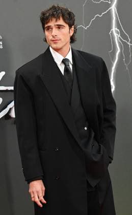Australian actor Jacob Elordi attends the premiere of Frankenstein at the 69th BFI London Film Festival in London, England on Monday October 13, 2025.  LON20251013115 RUNExHELLESTAD