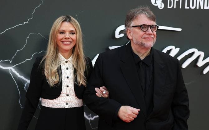 UK premiere of Frankenstein Guillermo del Toro and Kim Morgan at the UK premiere of Frankenstein at the 69th BFI London Film Festival at The Royal Festival Hall. London Royal Festival Hall UK Copyright: xFredxDuvalx