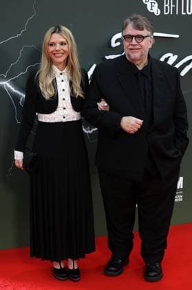 UK premiere of Frankenstein Guillermo del Toro and Kim Morgan at the UK premiere of Frankenstein at the 69th BFI London Film Festival at The Royal Festival Hall. London Royal Festival Hall UK Copyright: xFredxDuvalx