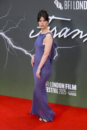 Celebrities attend the ˜Frankenstein™ headline gala screening during The 69th BFI London Film Festival at The Royal Festival Hall, London Featuring: Mia Goth Where: London, United Kingdom When: 13 Oct 2025 Credit: Cover Images **NOT AVAILABLE FOR HELLO MAGAZINE** EDITORIAL USE ONLY. NOT FOR USE BY NEWSPAPERS BASED IN THE UK. Copyright: xx coverimg55176132