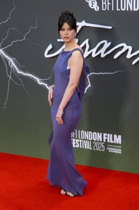 Celebrities attend the ˜Frankenstein™ headline gala screening during The 69th BFI London Film Festival at The Royal Festival Hall, London Featuring: Mia Goth Where: London, United Kingdom When: 13 Oct 2025 Credit: Cover Images **NOT AVAILABLE FOR HELLO MAGAZINE** EDITORIAL USE ONLY. NOT FOR USE BY NEWSPAPERS BASED IN THE UK. Copyright: xx coverimg55176131