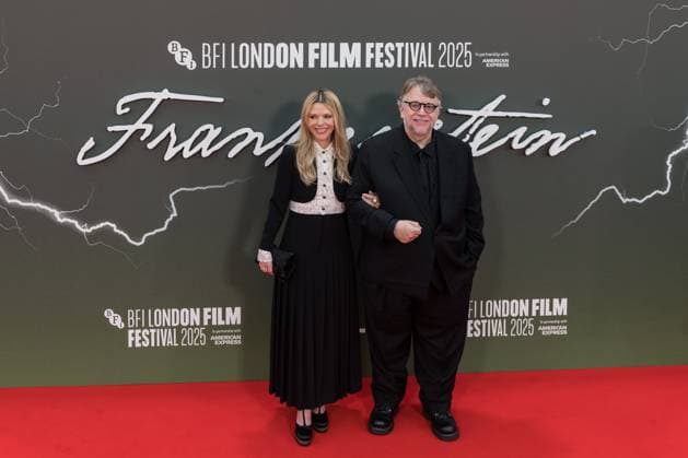 Frankenstein Gala at 69th BFI London Film Festival LONDON, UNITED KINGDOM - OCTOBER 13: Guillermo del Toro (R) and Kim Morgan attend the UK premiere of Frankenstein during the 69th BFI London Film Festival at the Royal Festival Hall in London, United Kingdom on October 13, 2025. Wiktor Szymanowicz Anadolu London United Kingdom. Editorial use only. Please get in touch for any other usage.  Copyright: x2025xAnadoluxWiktorxSzymanowiczx