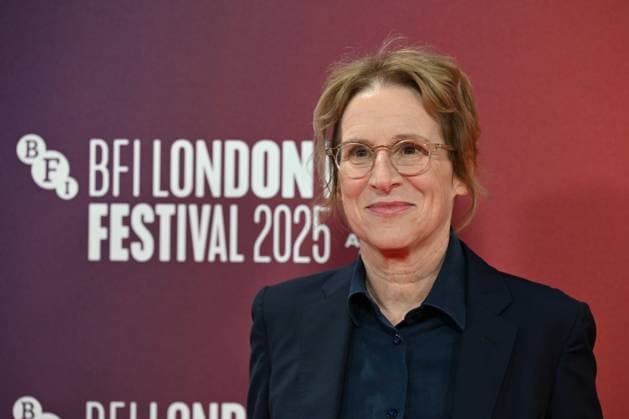 The Mastermind Gala at 69th BFI London Film Festival LONDON, UNITED KINGDOM - OCTOBER 13: Kelly Reichardt attends the UK premiere of The Mastermind during the 69th BFI London Film Festival at the Royal Festival Hall in London, United Kingdom on October 13, 2025. Rasid Necati Aslim Anadolu London United Kingdom. Editorial use only. Please get in touch for any other usage.  Copyright: x2025xAnadoluxRasidxNecatixAslimx