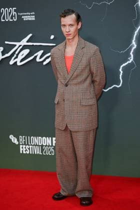 London BFI Frankenstein Premiere Felix Kammerer attending the Frankenstein Premiere as part of the BFI London Film Festival in London, England on October 13, 2025. Photo by Aurore Marechal ABACAPRESS.COM London  Copyright: xMarechalxAurore ABACAx