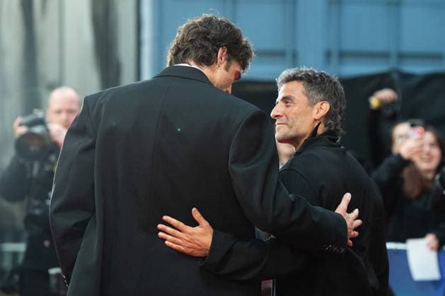 London BFI Frankenstein Premiere Jacob Elordi and Oscar Isaac attending the Frankenstein Premiere as part of the BFI London Film Festival in London, England on October 13, 2025. Photo by Aurore Marechal ABACAPRESS.COM London  Copyright: xMarechalxAurore ABACAx