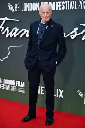 London BFI Frankenstein Premiere Charles Dance attending the Frankenstein Premiere as part of the BFI London Film Festival in London, England on October 13, 2025. Photo by Aurore Marechal ABACAPRESS.COM London  Copyright: xMarechalxAurore ABACAx