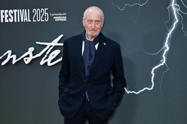 London BFI Frankenstein Premiere Charles Dance attending the Frankenstein Premiere as part of the BFI London Film Festival in London, England on October 13, 2025. Photo by Aurore Marechal ABACAPRESS.COM London  Copyright: xMarechalxAurore ABACAx