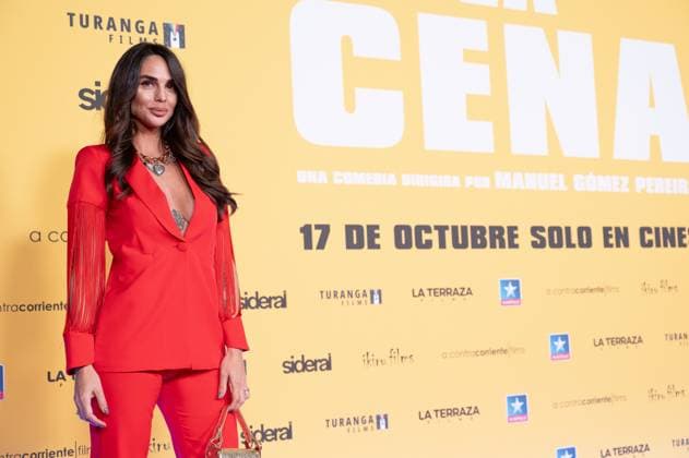 La Cena - premiere in Madrid, Spain - 13 Oct 2025 Cintia Martinez attends the premiere La Cena photocall at Cines Kinepolis in Madrid. Madrid Spain Copyright: xAtilanoxGarciax xSOPAxImagesx FOTO51792