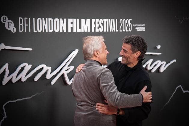 Frankenstein Headline Gala - The 69th BFI London Film Festival at The Royal Festival Hall - 13 Oct 2025 (L-R) Christoph Waltz and Oscar Isaac attend the Frankenstein Headline Gala at the 69th BFI London Film Festival at The Royal Festival Hall. London United Kingdom Copyright: xLoredanaxSangiulianox xSOPAxImagesx LSangiuliano-6333