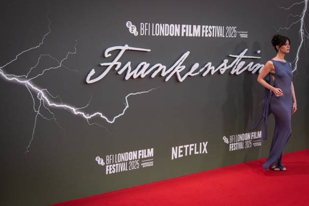 Frankenstein Headline Gala - The 69th BFI London Film Festival at The Royal Festival Hall - 13 Oct 2025 Mia Goth attends the Frankenstein Headline Gala at the 69th BFI London Film Festival at The Royal Festival Hall. London United Kingdom Copyright: xLoredanaxSangiulianox xSOPAxImagesx LSangiuliano-6284