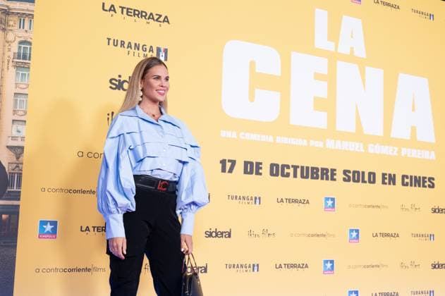 October 13, 2025, Madrid, Spain: Raquel Arias attends the premiere La Cena photocall at Cines Kinepolis in Madrid. Madrid Spain - ZUMAs197 20251013_aaa_s197_084 Copyright: xAtilanoxGarciax