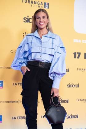 October 13, 2025, Madrid, Spain: Raquel Arias attends the premiere La Cena photocall at Cines Kinepolis in Madrid. Madrid Spain - ZUMAs197 20251013_aaa_s197_088 Copyright: xAtilanoxGarciax