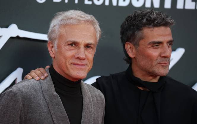 October 13, 2025, London, United Kingdom: Christoph Waltz and Oscar Isaac attend the Frankenstein UK premiere at the 69th BFI London Film Festival at The Royal Festival Hall. London United Kingdom - ZUMAs197 20251013_aaa_s197_251 Copyright: xFredxDuvalx