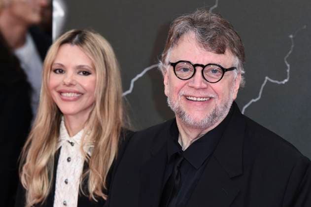 Guillermo del Toro with wife Kim Morgan at the premiere of the feature film Frankenstein at the 69 BFI London Film Festival 2025 at the Royal Festival Hall London, 013 10 2025 Foto:xS.xVasx xFuturexImagex frankenstein_5834