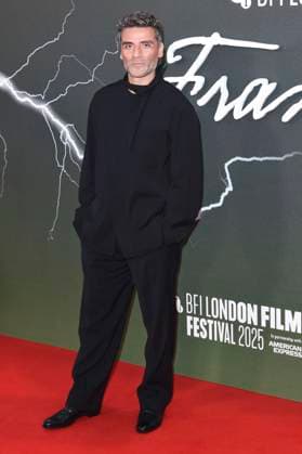 Oscar Isaac at the premiere of the feature film Frankenstein at the 69 BFI London Film Festival 2025 at the Royal Festival Hall London, 013 10 2025 Foto:xS.xVasx xFuturexImagex frankenstein_5857