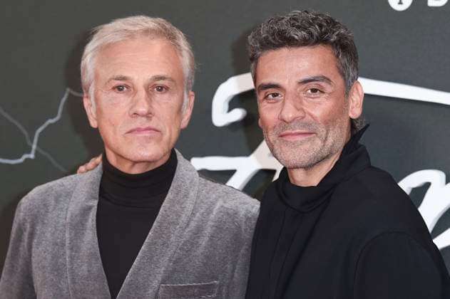 Christoph Waltz and Oscar Isaac at the premiere of the feature film Frankenstein at the 69 BFI London Film Festival 2025 at the Royal Festival Hall London, 013 10 2025 Foto:xS.xVasx xFuturexImagex frankenstein_5865