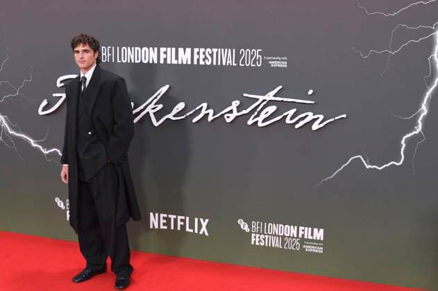 Jacob Elordi bei der Premiere des Kinofilms Frankenstein auf dem 69. BFI London Film Festival 2025 in der Royal Festival Hall. London, 013.10.2025 *** Jacob Elordi at the premiere of the feature film Frankenstein at the 69 BFI London Film Festival 2025 at the Royal Festival Hall London, 013 10 2025 Foto:xS.xVasx xFuturexImagex frankenstein_5872