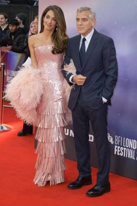 Jay Kelly Film Premiere George Clooney and Amal Clooney attend the BFI London Film Festival Gala of Jay Kelly, during the BFI London Film Festival, the Royal Festival Hall, London. 10th October 2025.  Copyright: xAndrewxSimsx NINTCHDBPICT001030886332