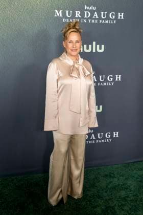 Hulu s Murdaugh: Death in the Family New York Premiere in New York, USA - 13 Oct 2025 Patricia Arquette attends the Hulu s Murdaugh: Death In The Family New York premiere at 7 Hudson Square. New York United States Copyright: xRonxAdarx xSOPAxImagesx _radar_murdaugh_20251013_01606