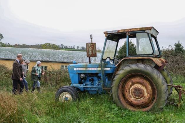 The Prince and Princess of Wales Visit Northern Ireland 14 10 2025. Cookstown, UK. The Prince and Princess of Wales during a visit to Mallon Farm in Cookstown, Northern Ireland., Credit:Pete Maclaine Avalon United Kingdom, England, Cookstown  Copyright: xPetexMaclainex xAvalonx 1045448224